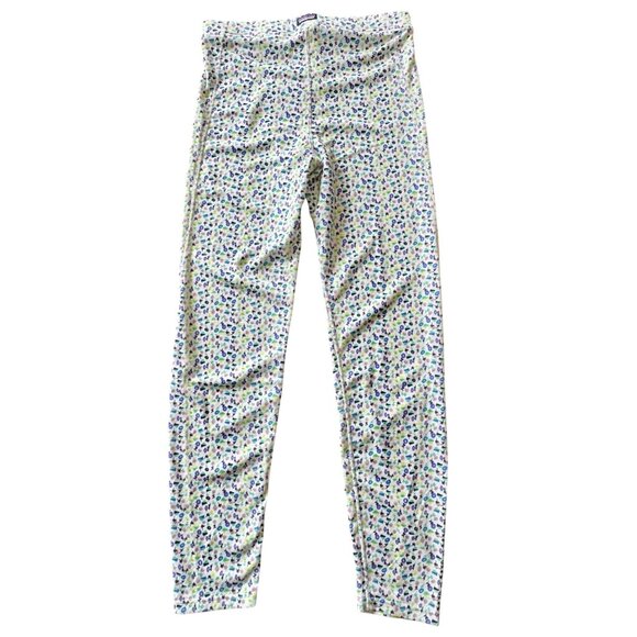 PATAGONIA Floral Capilene Midweight Bottom Girls L 12 NEW Base Layer Pants NWT - Picture 7 of 10